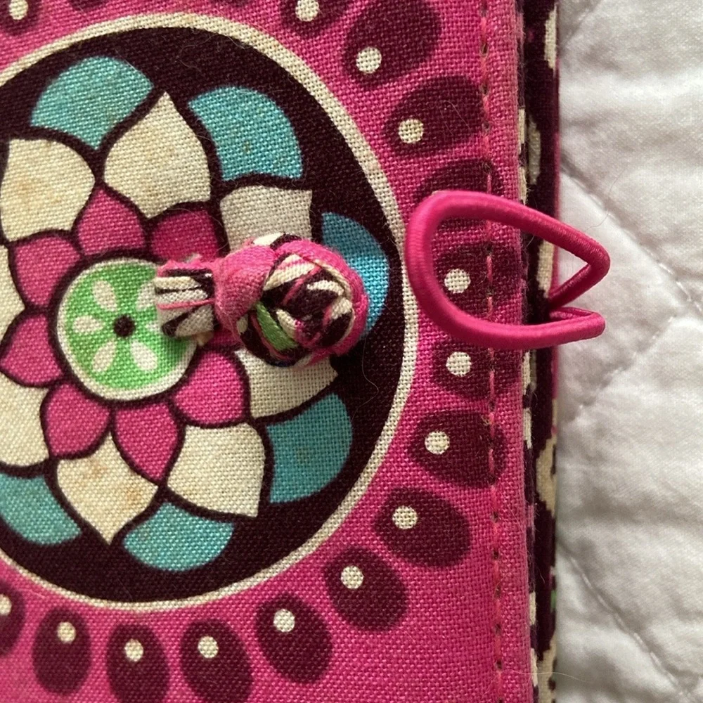 Vera Bradley Cupcake Pink Office Campus Notepad Agenda Planner With New Gel Pen
